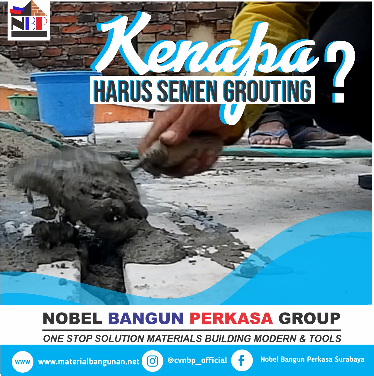 Benarkah Panel Lantai Hanya Bisa Direkatkan Dengan Semen Grouting?