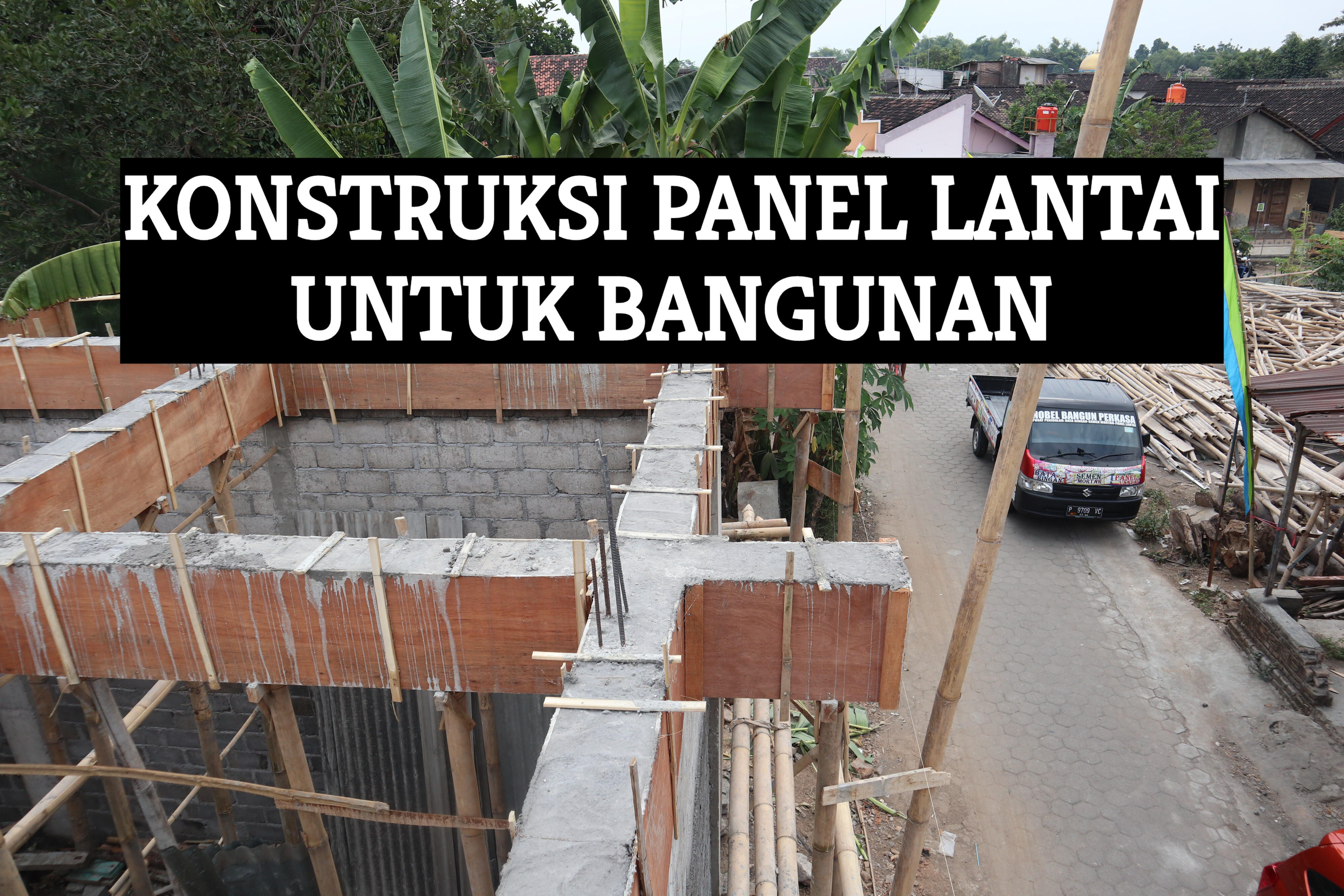 Konstruksi Panel Lantai Untuk Bangunan