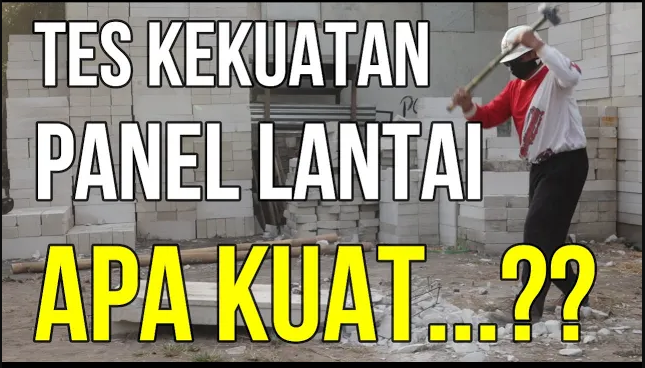 Tes Kekuatan Panel Lantai AAC
