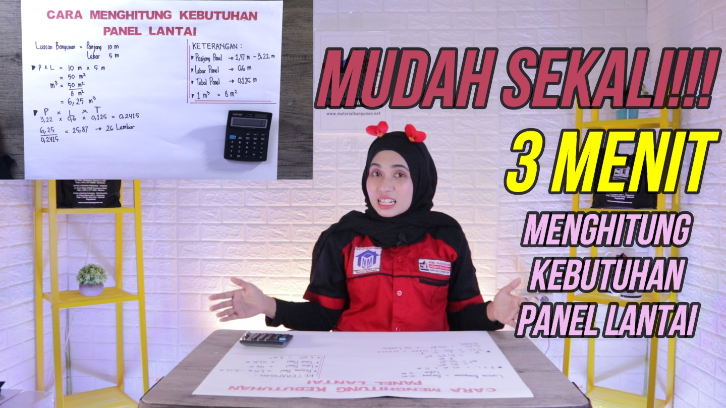Kalkulator Panel Lantai Dak Hebel