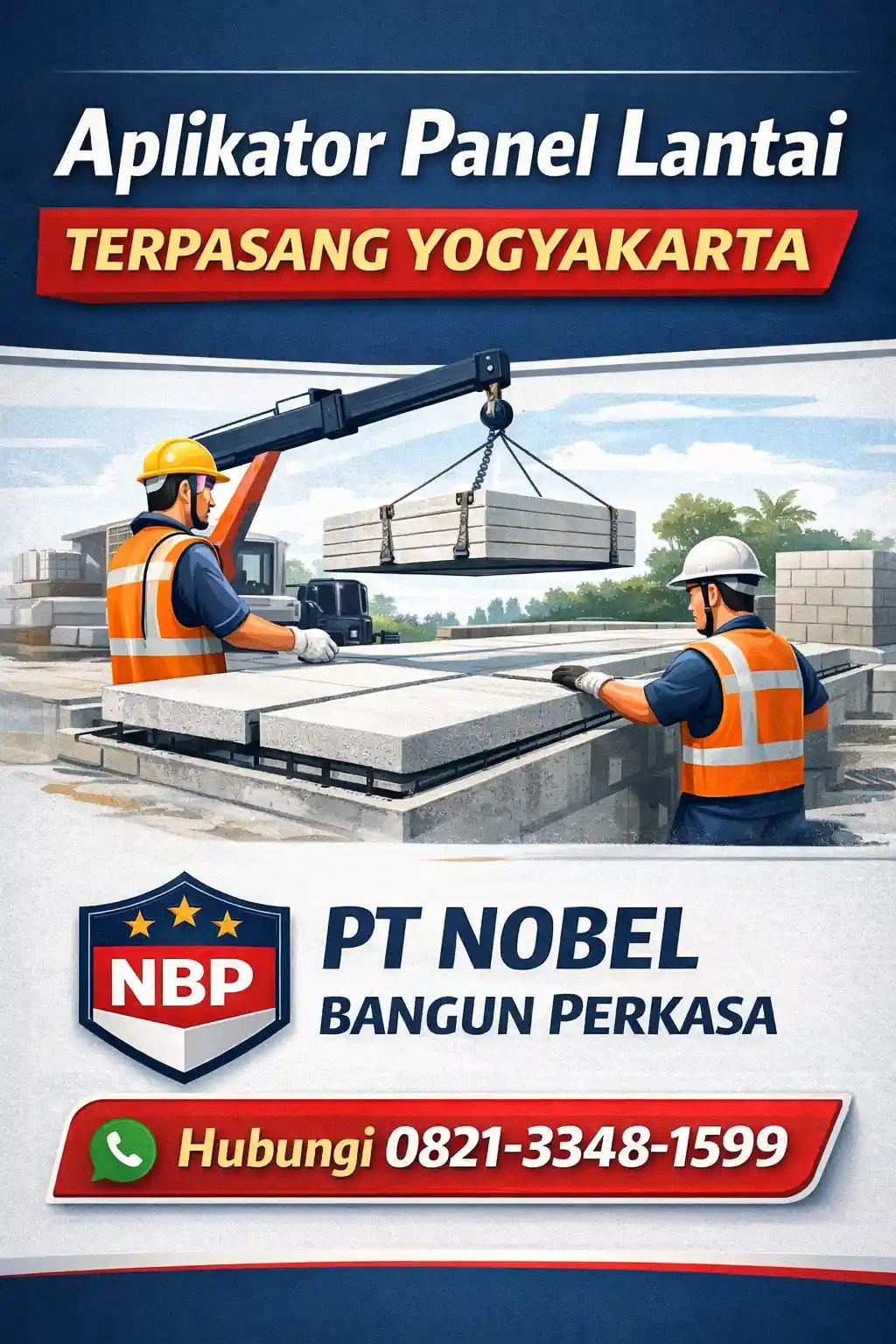 Aplikator Panel Lantai Terpasang Yogyakarta