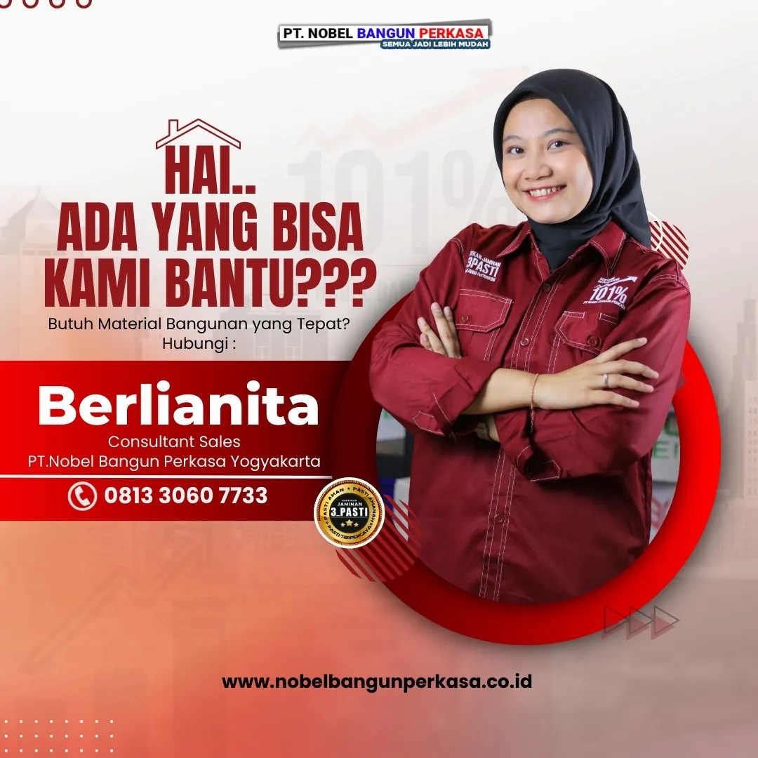 Consultan Sales Nobel Bangun Perkasa Yogyakarta Berlianita