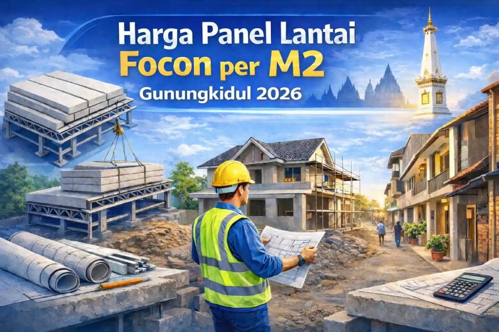 Harga Panel Lantai Focon per M2 Gunungkidul 2026